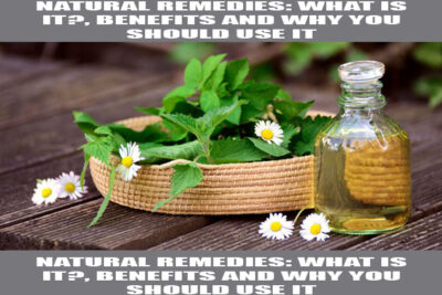 what are natural remedies