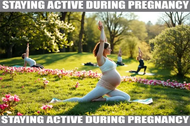 staying active during pregnancy